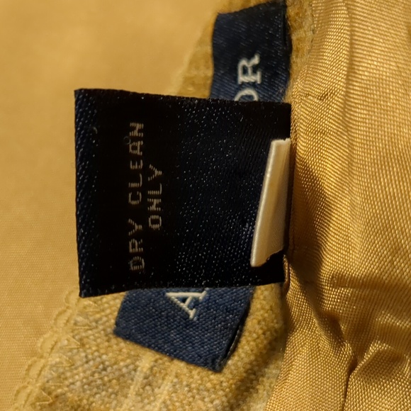 Ann Taylor - Tan Plaid Wool Skirt - Picture 6 of 8